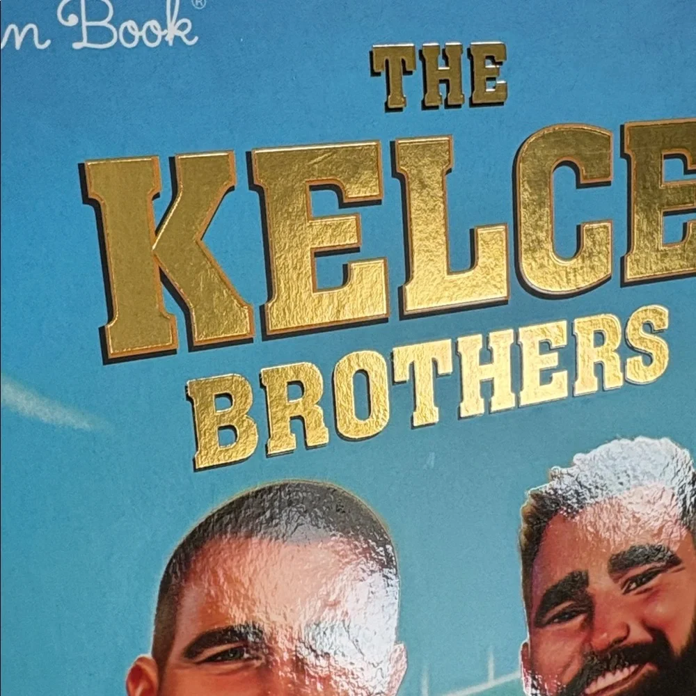 New I AM The Kelce Brothers Yhe BIG Golden Book limited edition exclusive 2024
